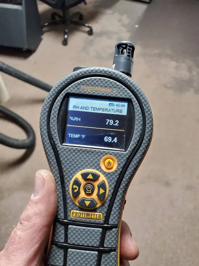 Moisture meter humidity assessment for Fire & Smoke Damage Restoration in Wildewood